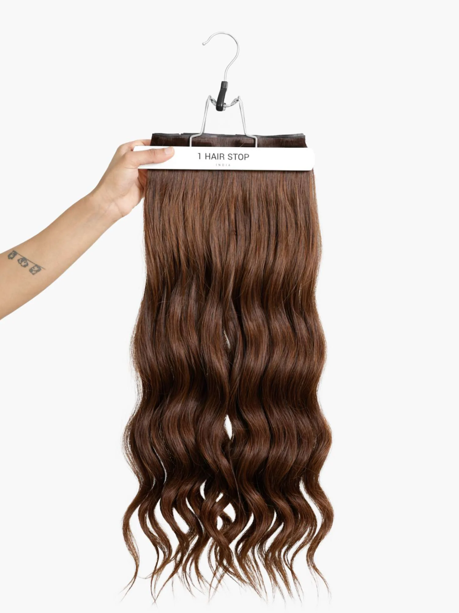 Honey Blend Seamless 7 Set Clip-in Extensions - Image 4