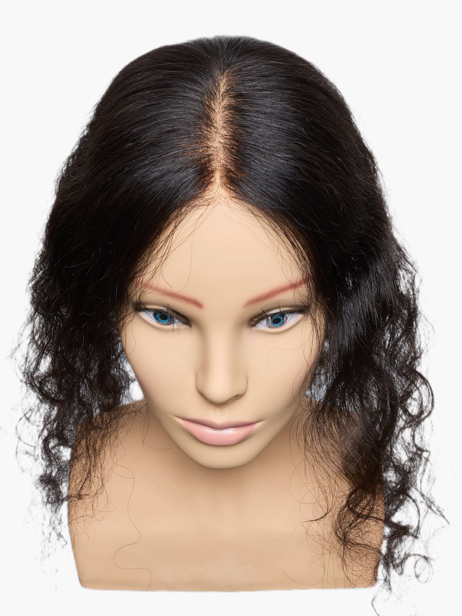 Receding Hairline Topper- Curly - Image 3