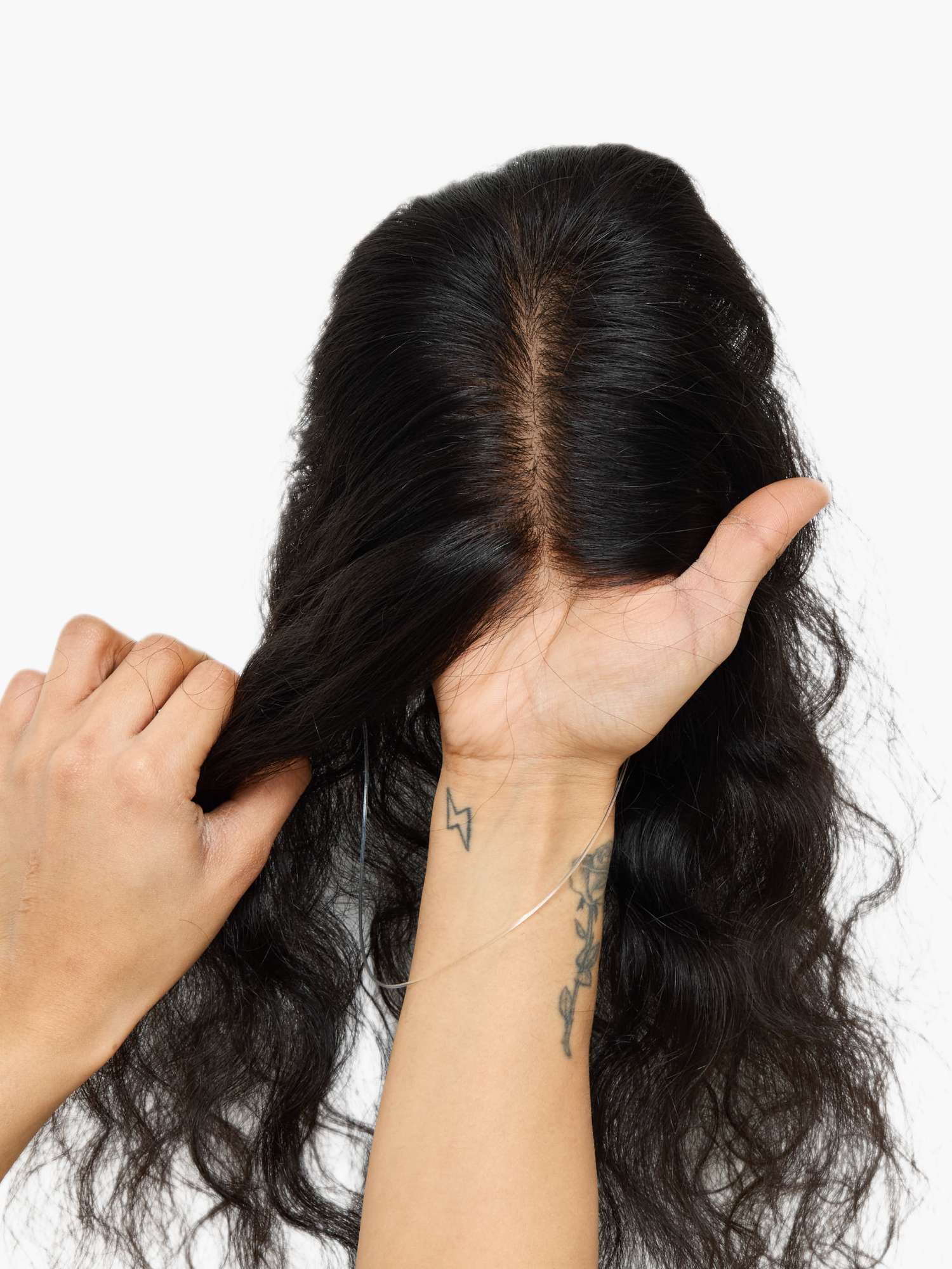 Receding Hairline Topper- Curly - Image 4