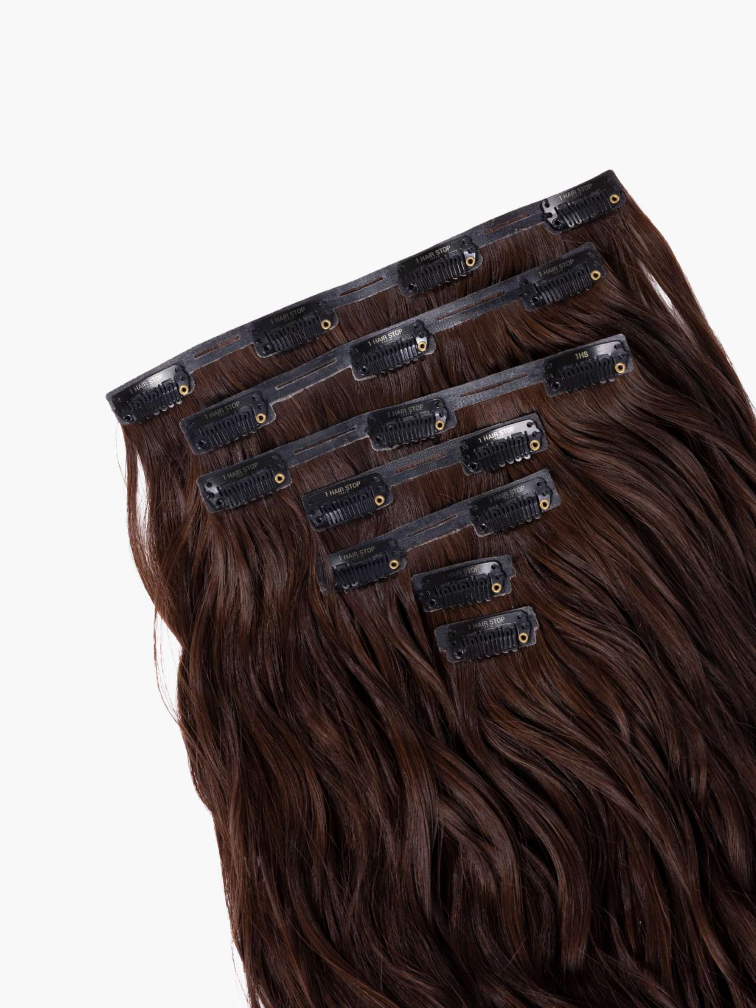 Seamless 7 Set Clip-in Extensions - Wavy - Image 7