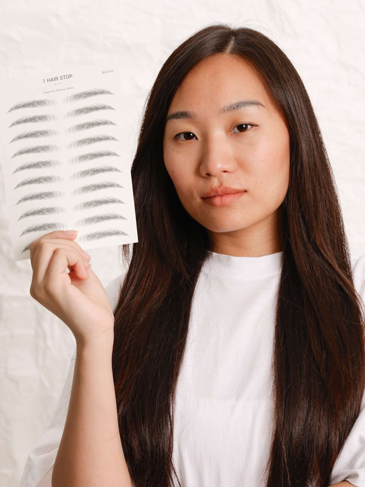 Temporary Eyebrow Sticker - Soft (Black 03) - Image 5